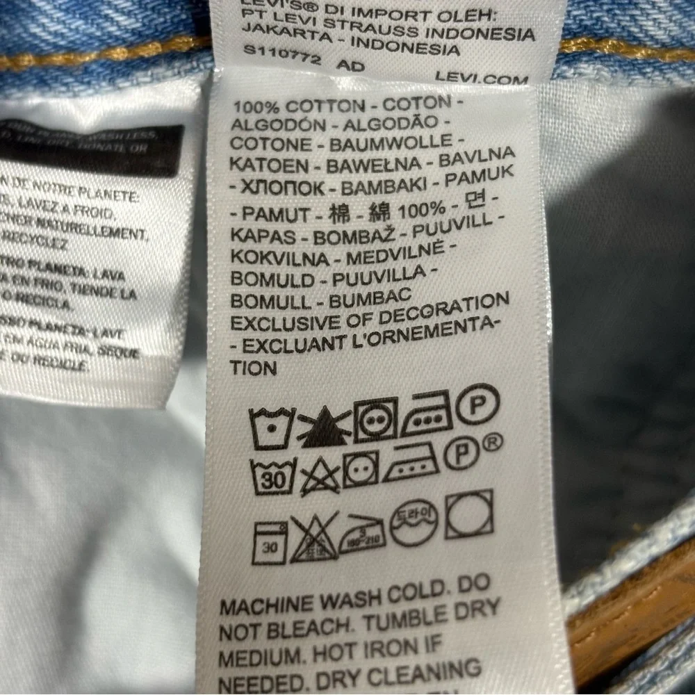 Levi's Premium XL CULOTTE WOMEN'S JEANS - Picture 10 of 10